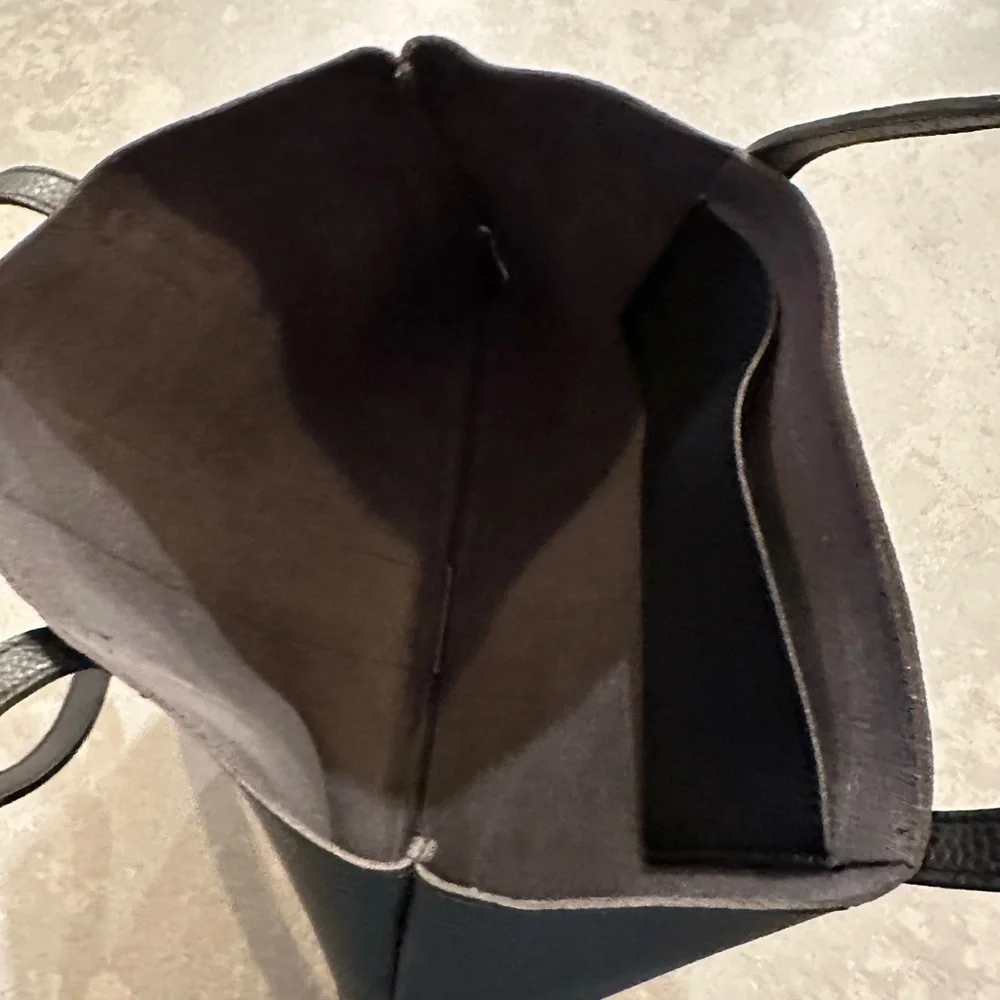 Elegant Black and Gray Women's Tote Bag
